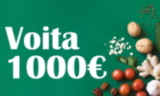 Osallistu arvontaan ja voita 1000€